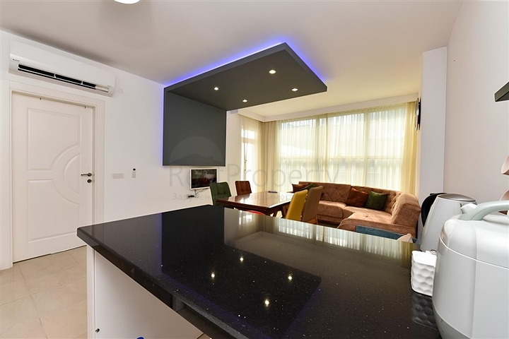 Möblierte 2+1-Wohnung im Stadtteil Mahmutlar