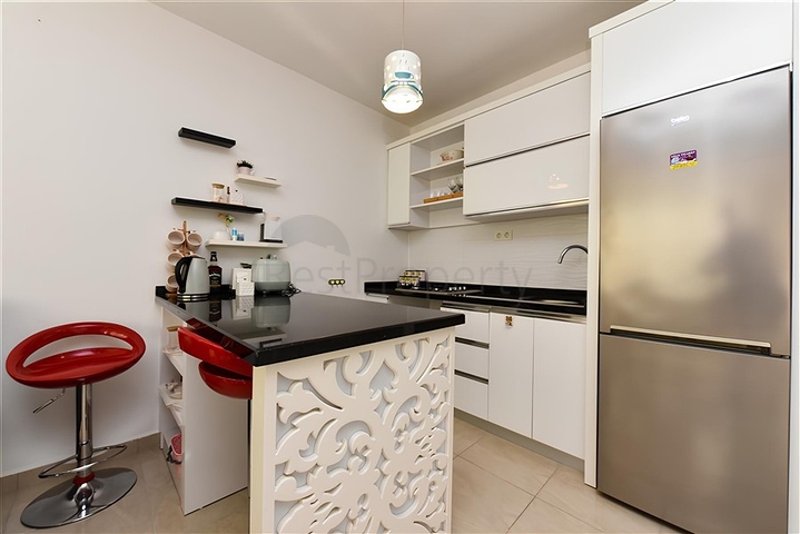 Möblierte 2+1-Wohnung im Stadtteil Mahmutlar