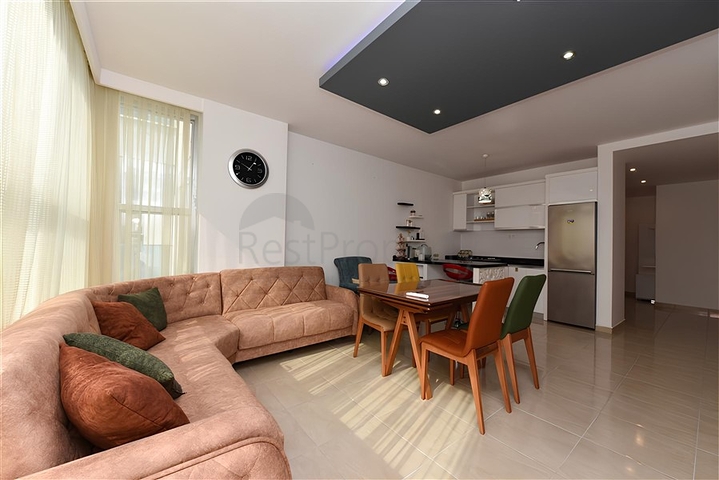 Möblierte 2+1-Wohnung im Stadtteil Mahmutlar