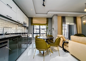 Ausgezeichnete Wohnung für einen dauerhaften Aufenthalt einer freundlichen Familie