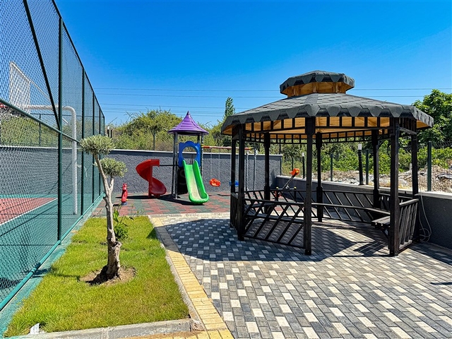 Dreizimmerwohnung in der Gegend mit dem besten Sandstrand in Avsallar