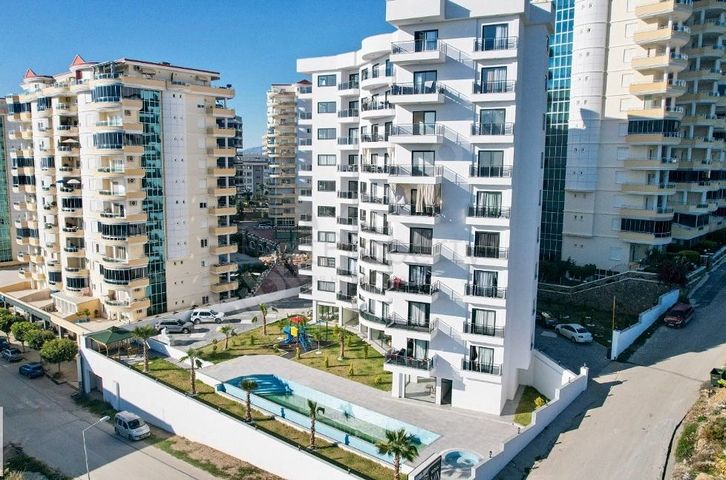 1+1 möblierte Wohnung in Mahmutlar