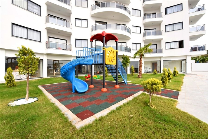 1+1 möblierte Wohnung in Mahmutlar