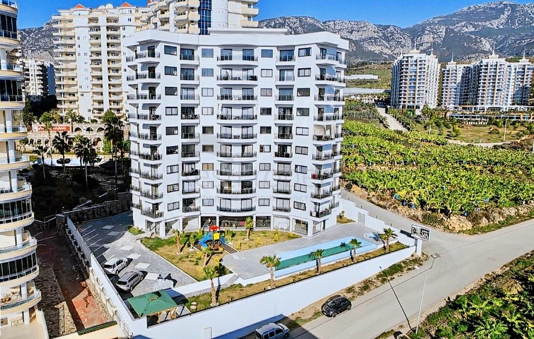 1+1 möblierte Wohnung in Mahmutlar