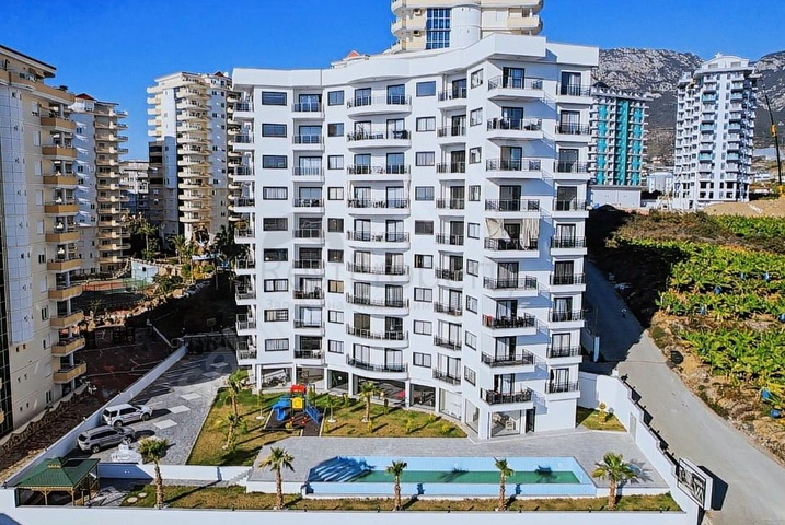 1+1 möblierte Wohnung in Mahmutlar