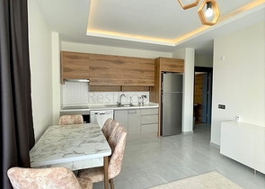 1+1 möblierte Wohnung in Mahmutlar