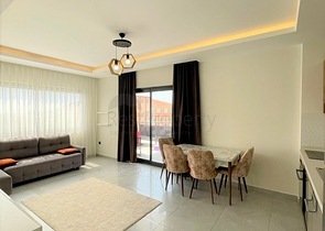 1+1 möblierte Wohnung in Mahmutlar