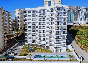 1+1 möblierte Wohnung in Mahmutlar