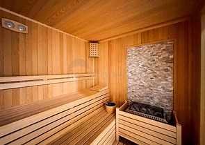 Dublex 3+1 in flachem LCD 150 m vom Meer entfernt