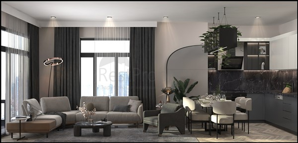 Neues Projekt während der Bauphase im Stadtteil Erdemli