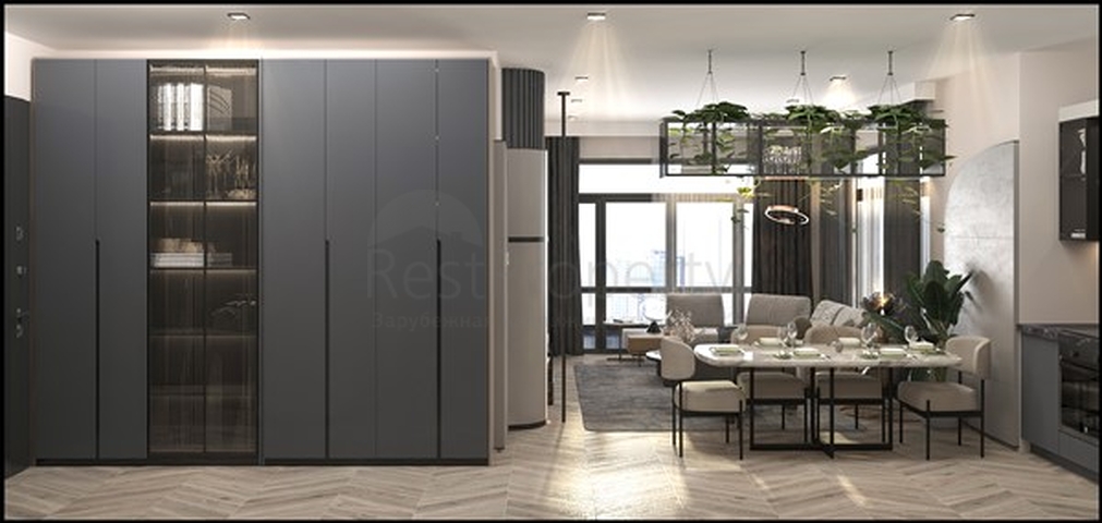 Neues Projekt während der Bauphase im Stadtteil Erdemli