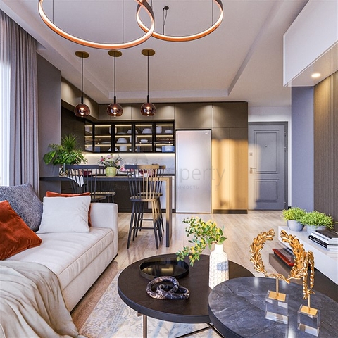 Neue Wohnanlage im Stadtteil Tomyuk