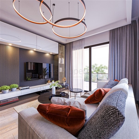 Neue Wohnanlage im Stadtteil Tomyuk