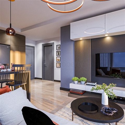 Neue Wohnanlage im Stadtteil Tomyuk