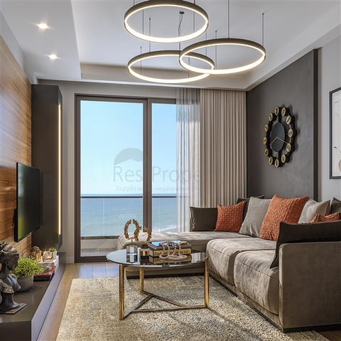 Wohnungen in einer fertigen Wohnanlage in der Wohngegend Tege in Mersin