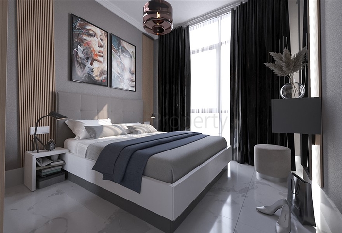 1+1 Apartment in Mahmutlar