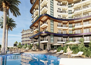 1+1 Apartment in Mahmutlar