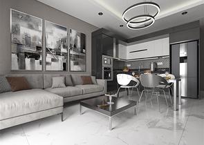 1+1 Apartment in Mahmutlar