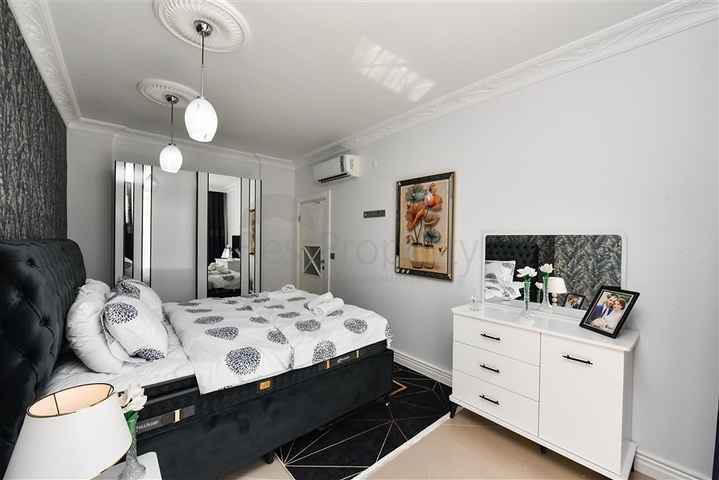 1+1 Wohnung mit Wohnanlage von einem beliebten Entwickler