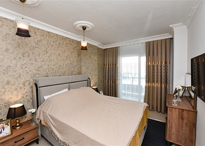 Schöne Wohnung in einer Residenz am Meer im Stadtteil Mahmutlar.