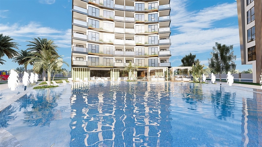  1+1 Wohnung in einem im Bau befindlichen Komplex im Stadtteil Pajallar