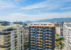 Penhouse mit Meerblick im Stadtteil Mahmutlar