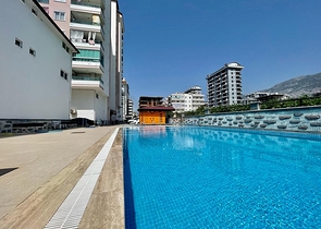 Möblierte 2+1-Wohnung mit separater Küche im Stadtteil Mahmutlar