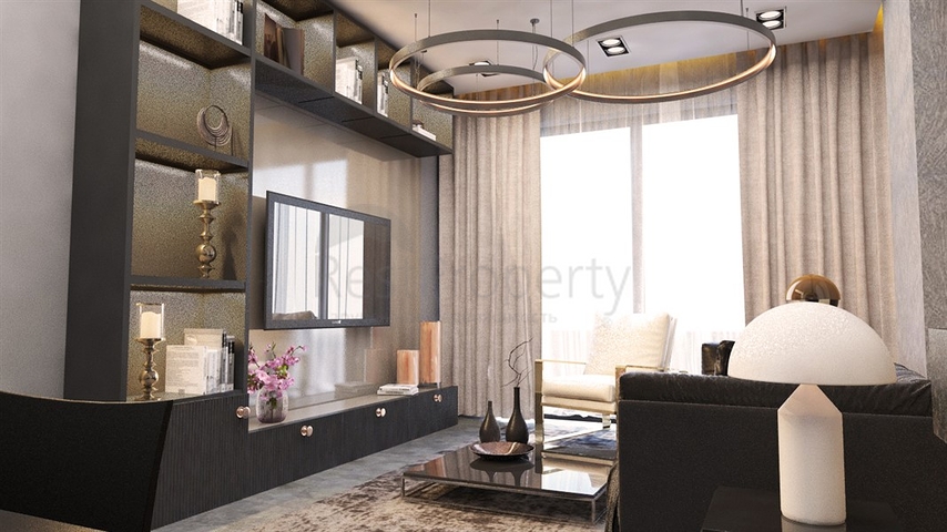 Zweizimmerwohnung in einem neuen Komplex Bezirk Oba