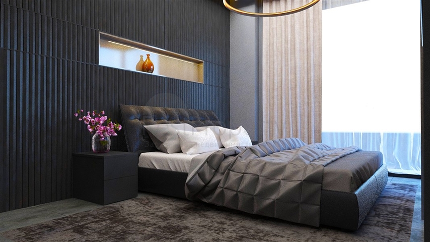 Zweizimmerwohnung in einem neuen Komplex Bezirk Oba