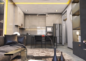 Zweizimmerwohnung in einem neuen Komplex Bezirk Oba