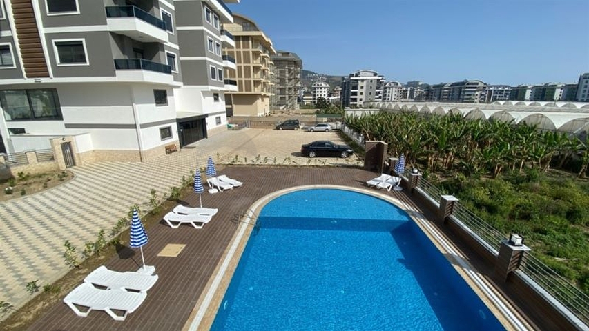 Penthouse 2+1 in einem neuen Haus, 400 m vom Meer entfernt 