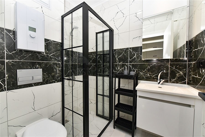 1+1 möblierte Wohnung in Avsallar