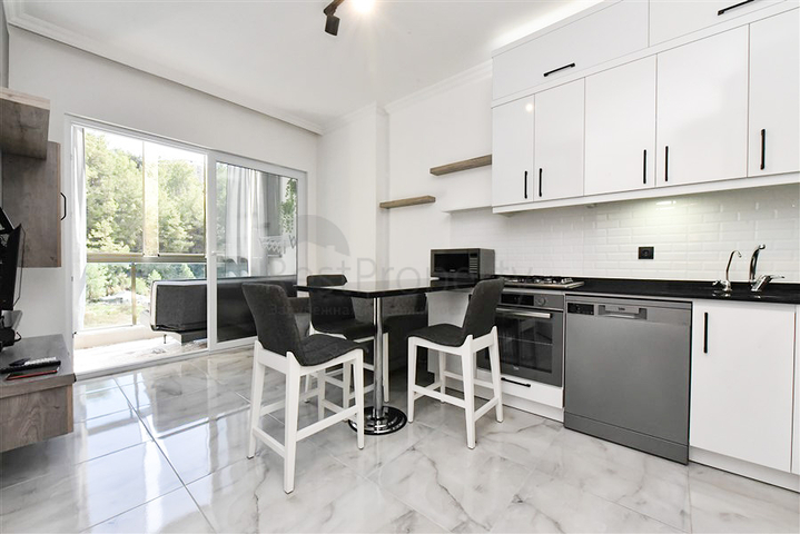 1+1 möblierte Wohnung in Avsallar