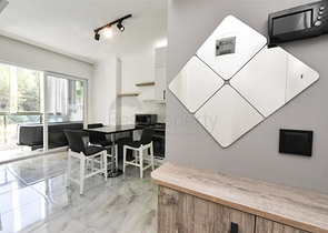 1+1 möblierte Wohnung in Avsallar