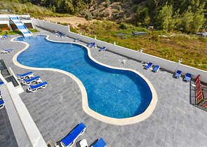 1+1 möblierte Wohnung in Avsallar