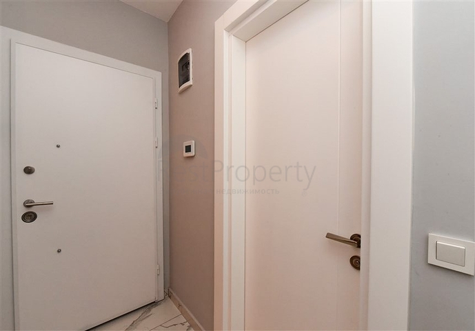 1+1 möblierte Wohnung in einem neuen Komplex in Avsallar