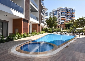 Moderne 1+1 Wohnung in einem neuen Komplex