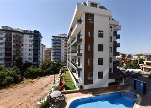 Moderne 1+1 Wohnung in einem neuen Komplex