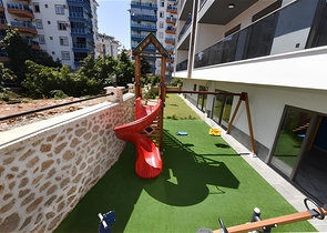 Moderne 1+1 Wohnung in einem neuen Komplex