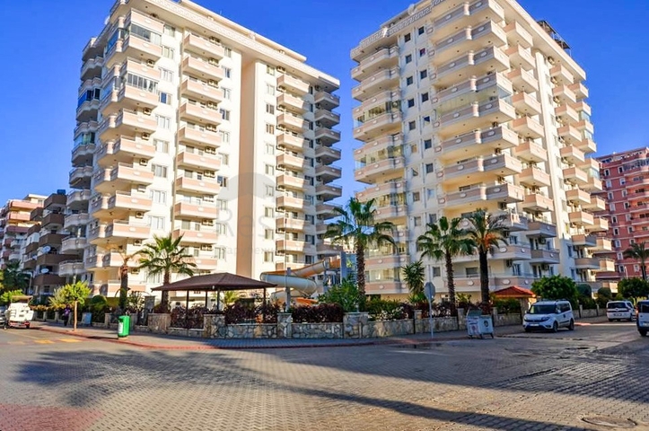 Geräumige 2+1-Wohnung 200 Meter vom Mittelmeer entfernt