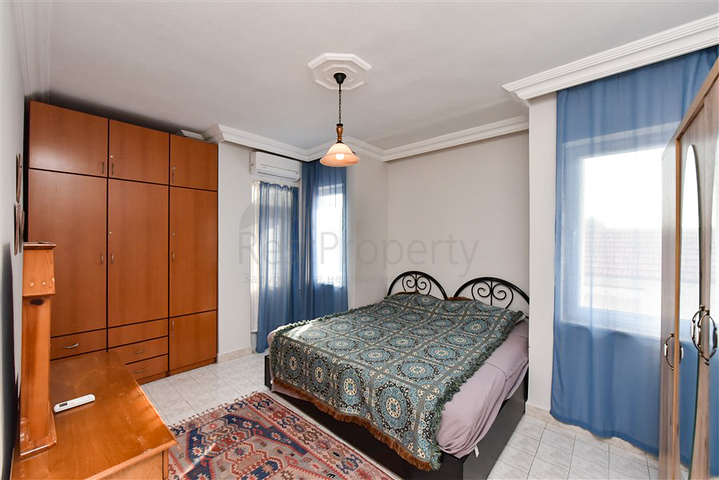 3+1 Wohnung mit separater Küche am Fuße der Festung von Alanya