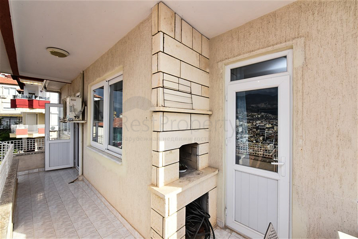 3+1 Wohnung mit separater Küche am Fuße der Festung von Alanya