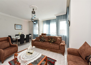 3+1 Wohnung mit separater Küche am Fuße der Festung von Alanya