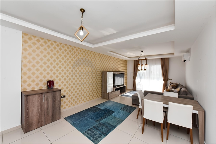 Möblierte 1+1-Wohnung im Stadtteil Mahmutlar