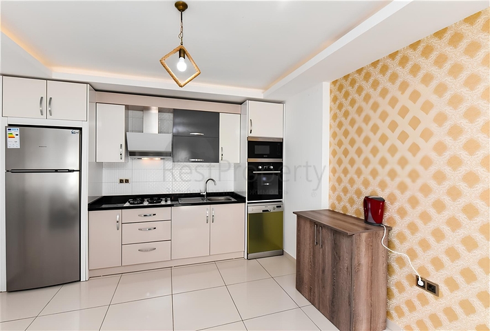 Möblierte 1+1-Wohnung im Stadtteil Mahmutlar