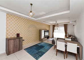 Möblierte 1+1-Wohnung im Stadtteil Mahmutlar