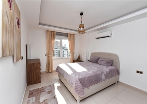 Möblierte 1+1-Wohnung im Stadtteil Mahmutlar