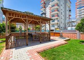 Möblierte 1+1-Wohnung im Stadtteil Mahmutlar