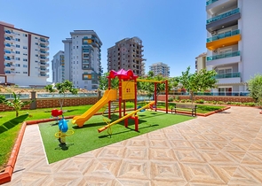 Möblierte 1+1-Wohnung im Stadtteil Mahmutlar