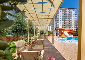 Möblierte 1+1-Wohnung im Stadtteil Mahmutlar